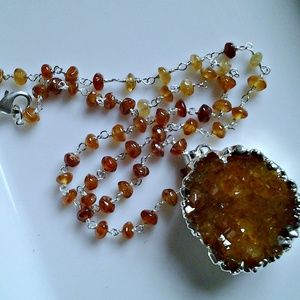 agate necklace